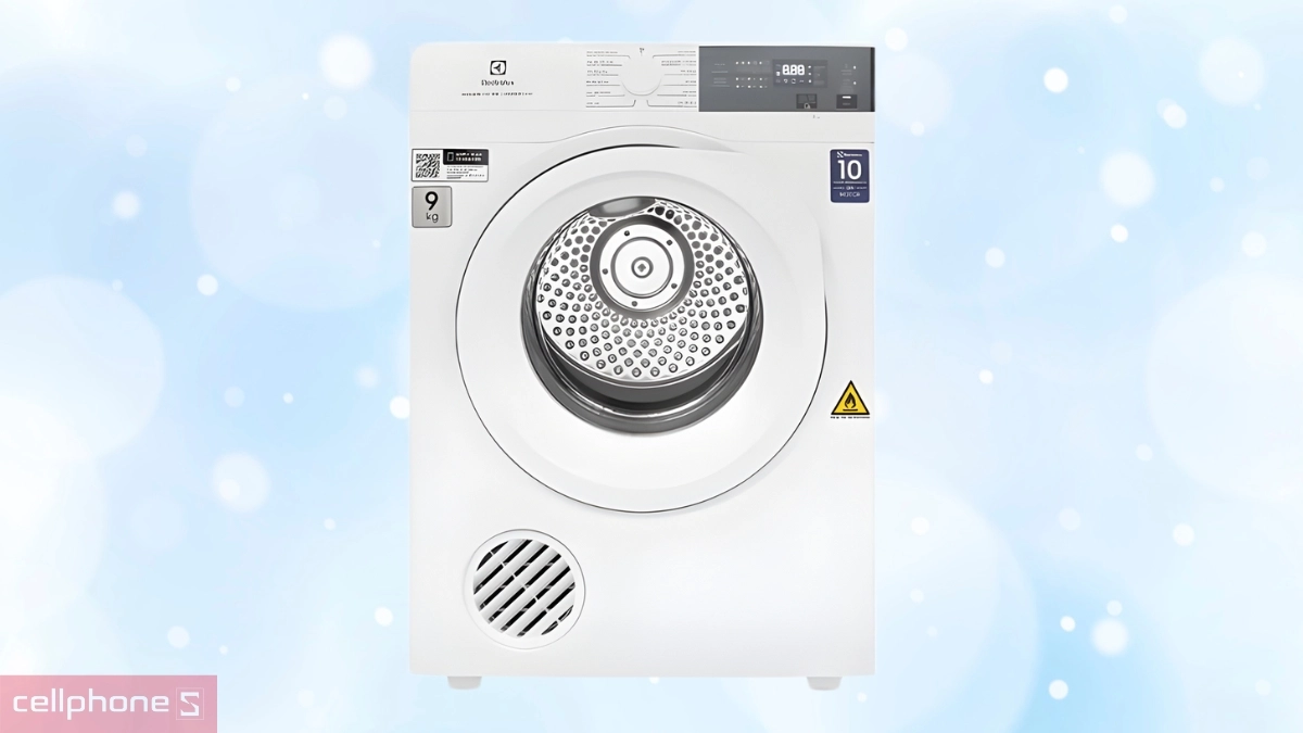 Công nghệ máy sấy thông hơi Electrolux 9kg 2024 (EDV904H3WC)