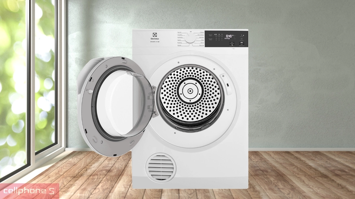 Dung tích lồng lớn, điều khiển cảm ứng với núm xoay