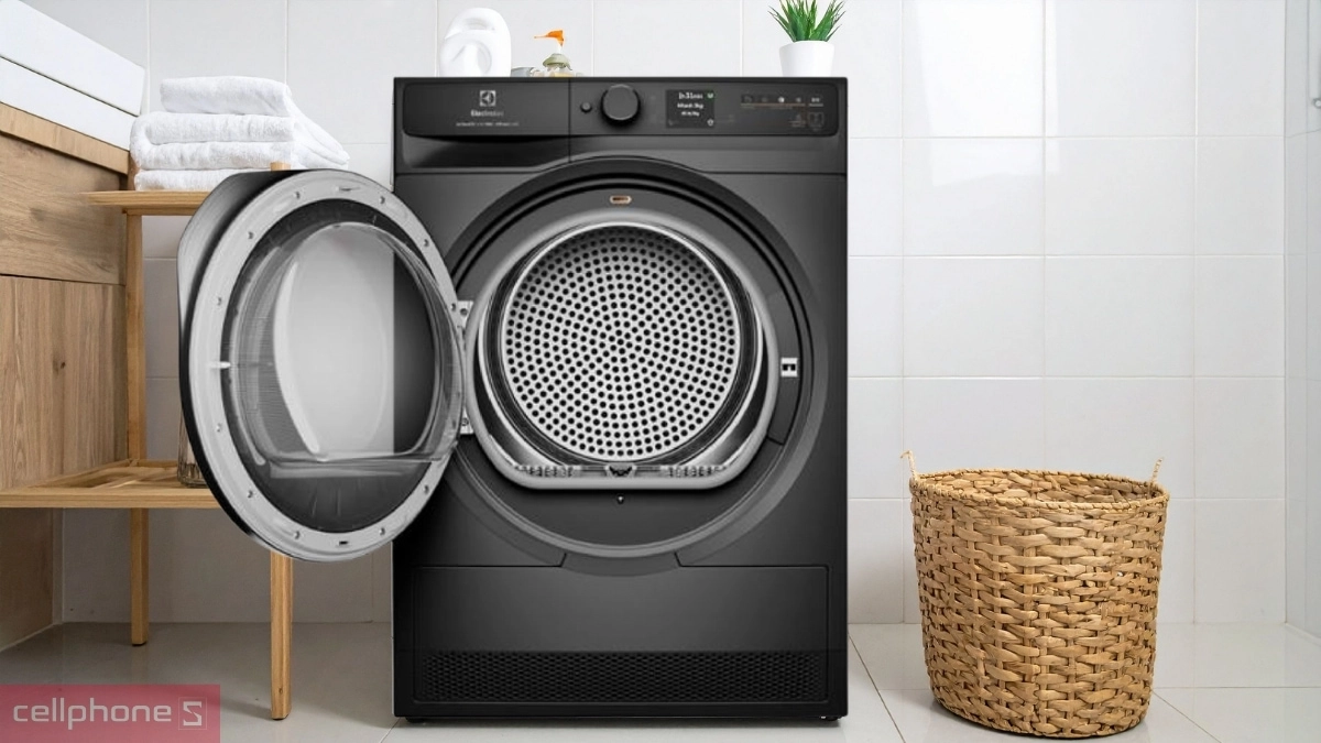 Công nghệ sấy bảo toàn sợi vải máy sấy bơm nhiệt Electrolux 9kg (EDH902R9SC)