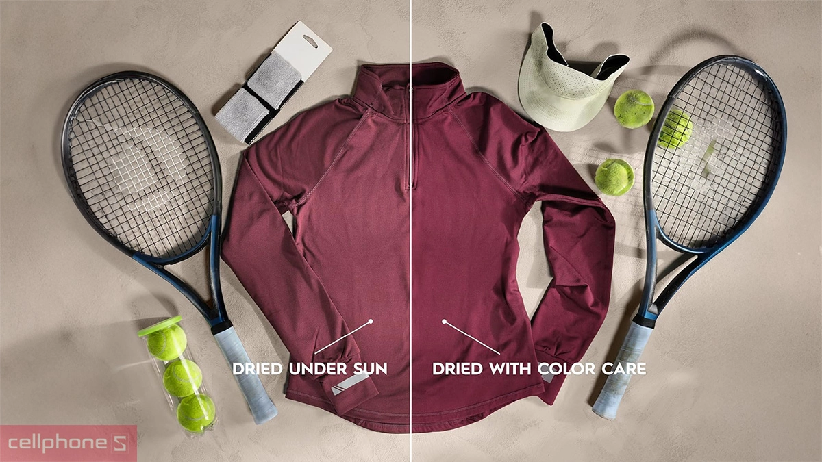 Công nghệ giữ màu quần áo máy sấy bơm nhiệt Electrolux 8kg (EDH803J5SC)