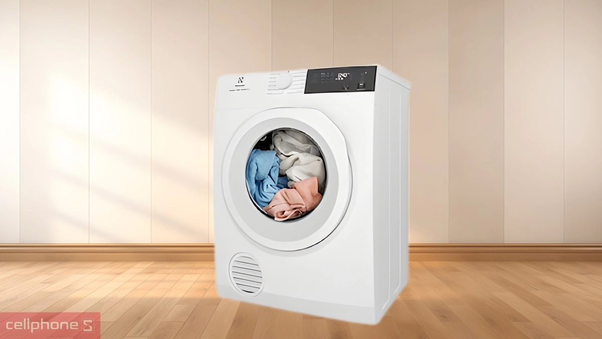 Công nghệ sấy máy sấy thông hơi Electrolux 8kg EDV804H3WC