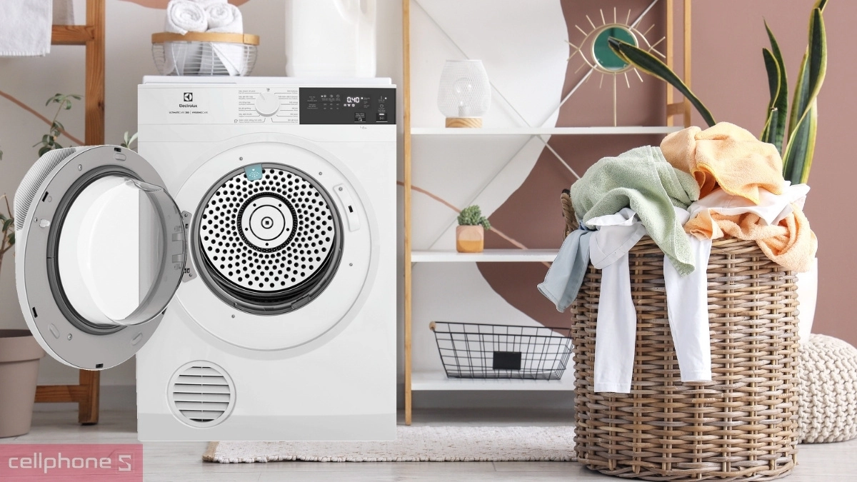 Chương trình sấy máy sấy thông hơi Electrolux 9kg (EDS904H3WC)