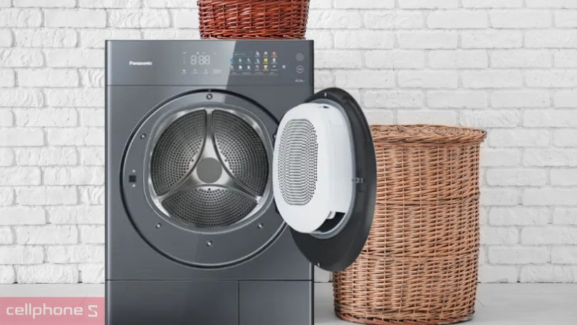 Khối lượng sấy của máy sấy Panasonic bơm nhiệt 10.5kg NH-XV21X1AVT