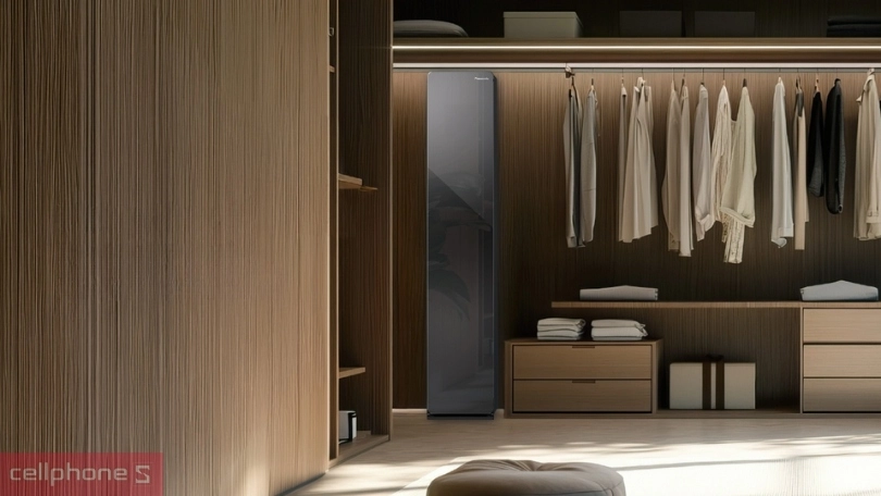 Chế độ tủ chăm sóc quần áo thông minh Panasonic HCC-R340ARXV