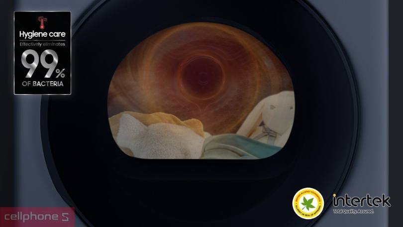 Công nghệ máy sấy Samsung bơm nhiệt Bespoke 9kg DV90BB9440GH/SV