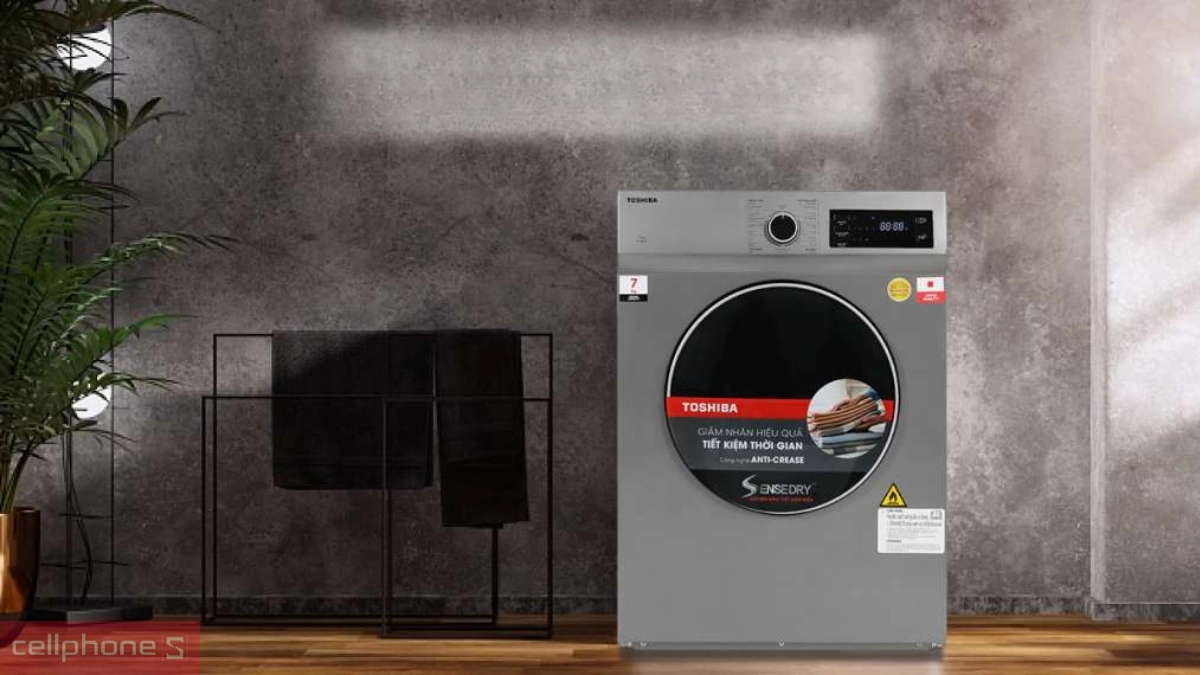 Tại sao nên chọn máy sấy quần áo Toshiba