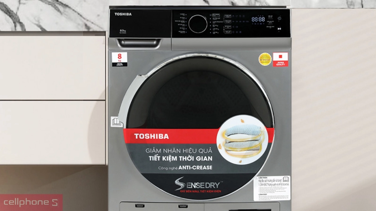 Giá máy sấy quần áo Toshiba hiện nay bao nhiêu