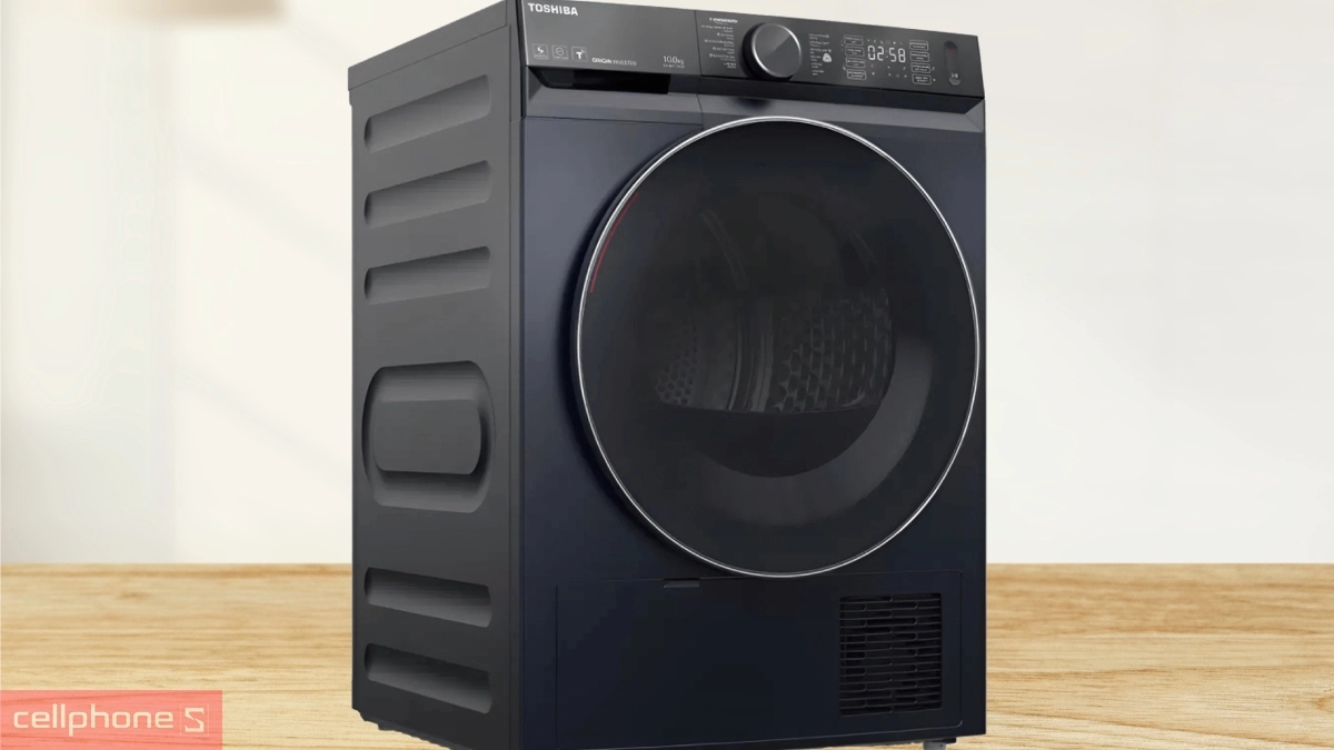 Khả năng khử khuẩn và chế độ bảo hành của máy sấy Toshiba bơm nhiệt 10 kg (TD-BP110GHV(MG))