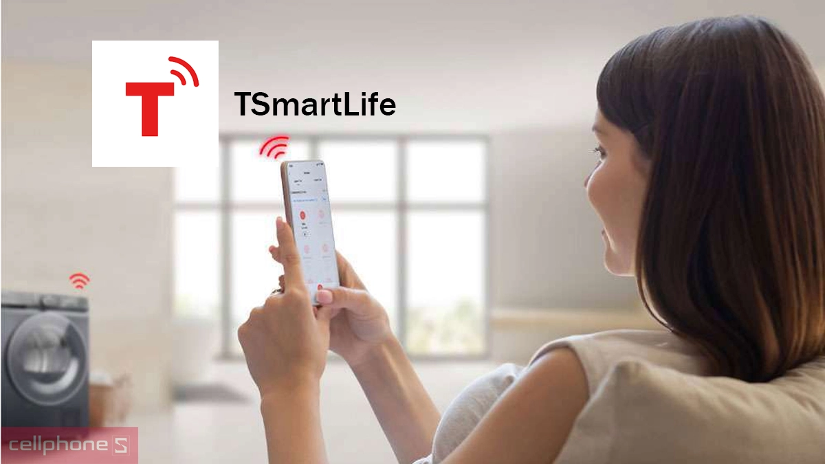 Khả năng kết nối, điều khiển máy sấy Toshiba bơm nhiệt 8kg (TD-T21B90HWV(MG)) thông minh qua app