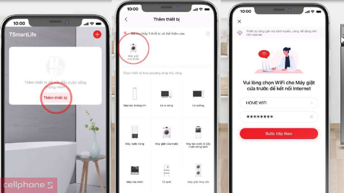 Kết nối app máy sấy Toshiba bơm nhiệt 8kg TD T37BS90HWV WT