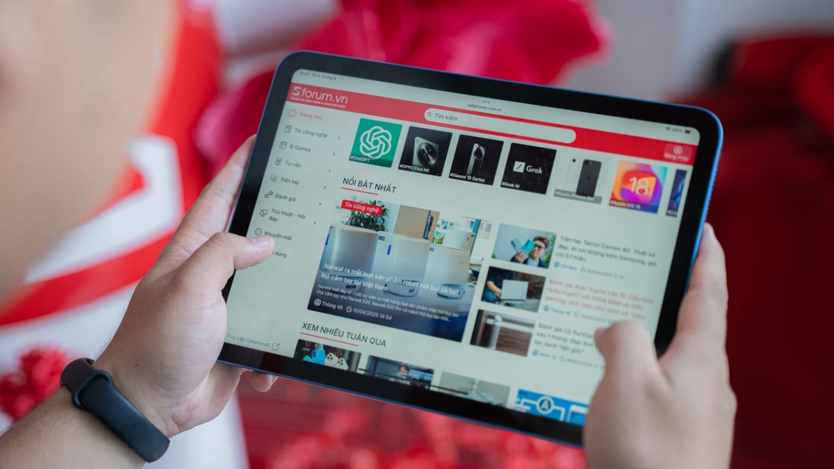 Dung lượng iPad Gen 11