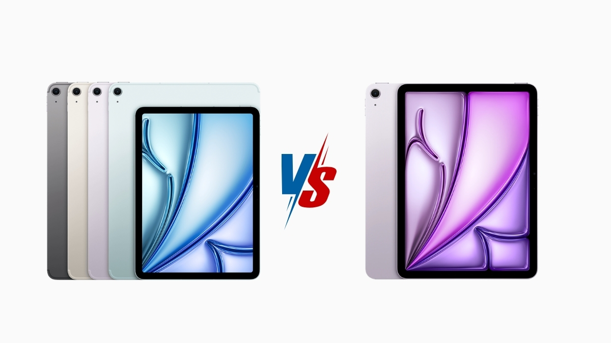 So sánh iPad Air M3 và iPad Pro M4