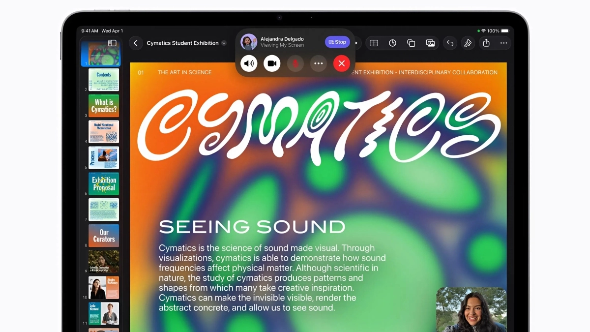 Camera Apple iPad Air M4 13 inch 128GB 5G