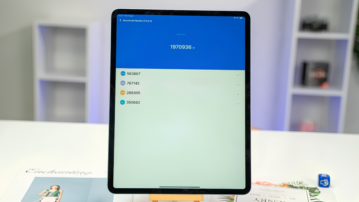 Điểm hiệu năng của chip M2 trên Apple iPad Air