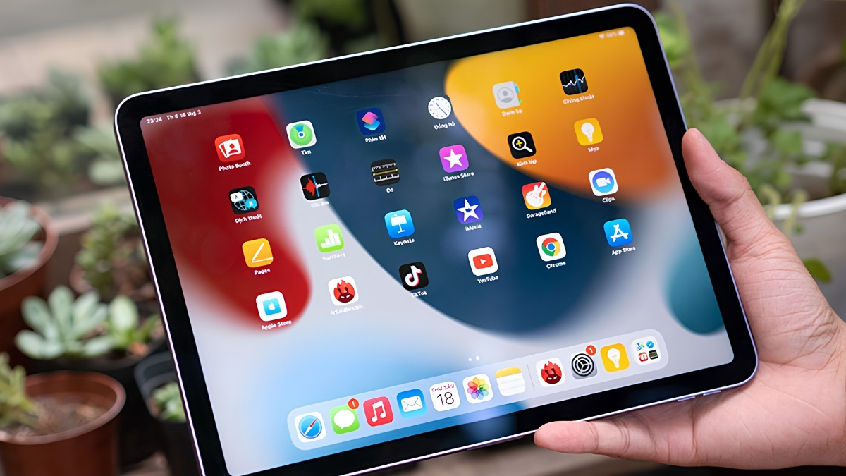 Apple iPad Air 10.9 inch có thiết kế mỏng gọn và màn hình rộng