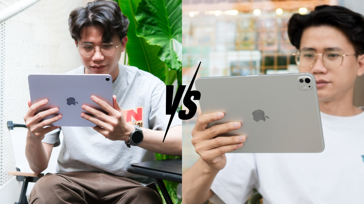 So sánh Apple iPad Air và iPad Pro về thiết kế, màn hình và hiệu năng