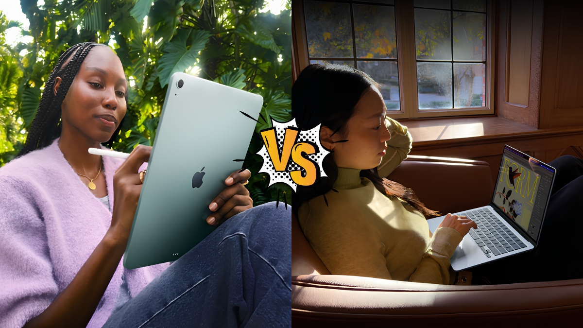 So sánh Apple iPad Air và MacBook theo nhu cầu học tập và công việc