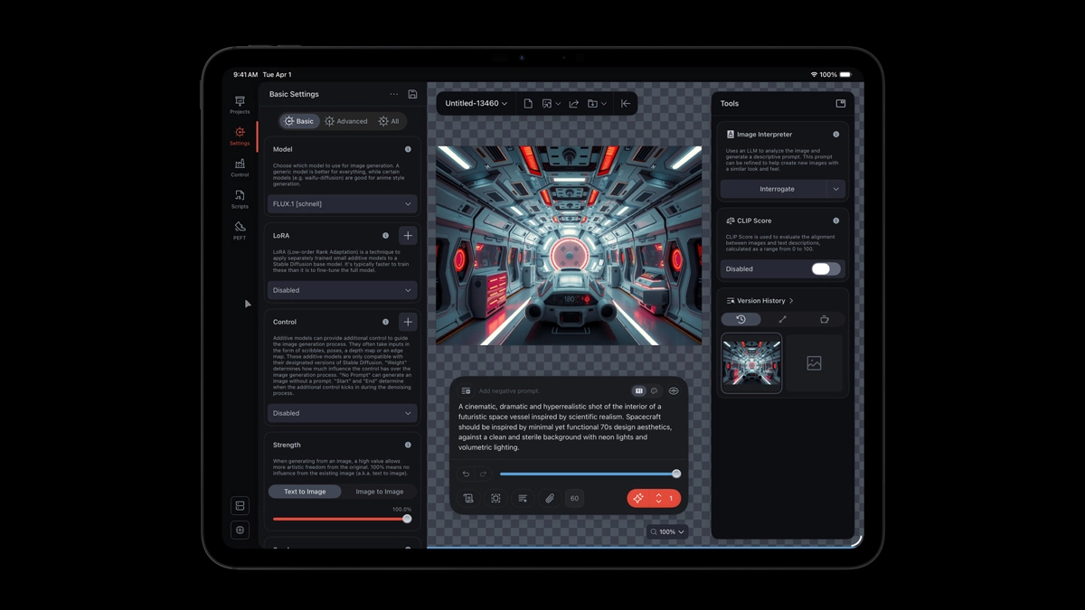 AI trên iPad Pro 11 2025 M5 5G 1TB