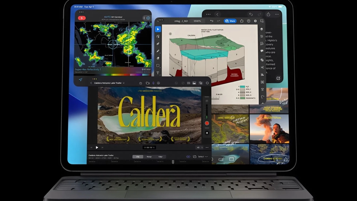 iPad Pro 11 2025 M5 Wifi 2TB trang bị pin sạc Li-Po dung lượng 31.29 Wh