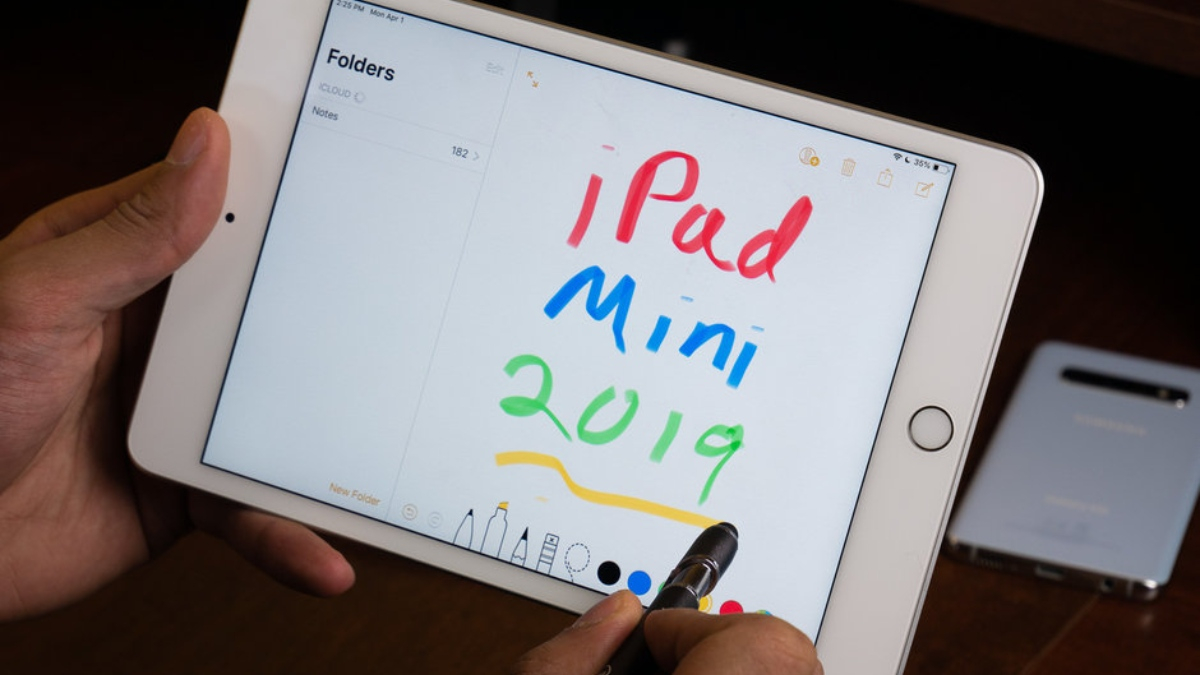 Apple iPad mini 5 với nút Home truyền thống và chip Apple A12 Bionic