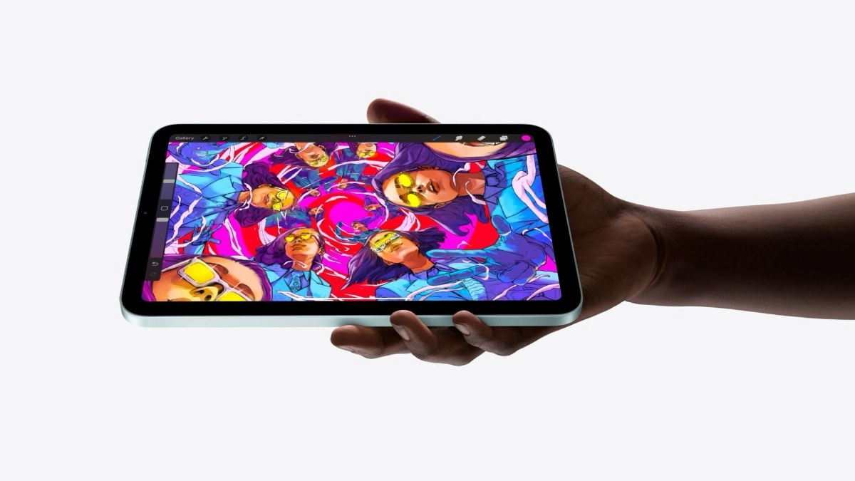 Màn hình Liquid Retina của iPad mini hiển thị sắc nét khi đọc sách và lướt web