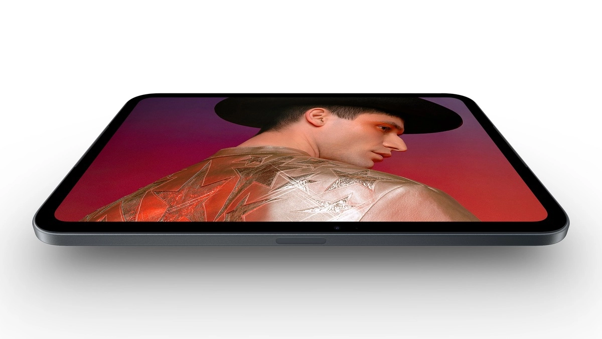 iPad mini 8 trang bị màn hình Super Retina XDR OLED 8,5 inch với viền mỏng hơn 24%