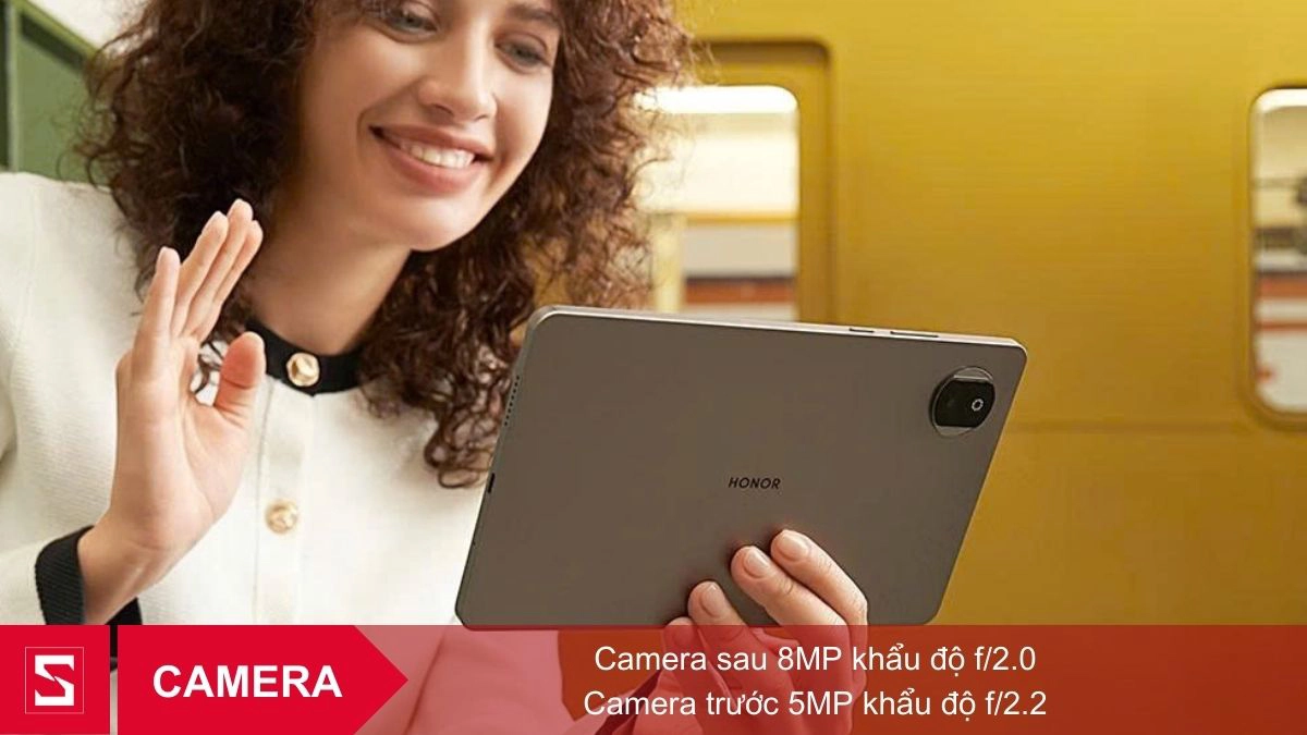 Camera máy tính bảng HONOR Pad X7