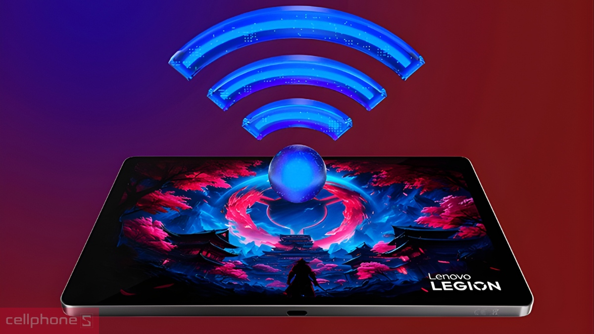 Khả năng kết nối và hệ sinh thái phong phú của máy tính bảng Lenovo Legion Tab Gen 5 12GB 256GB ZAH20093VN