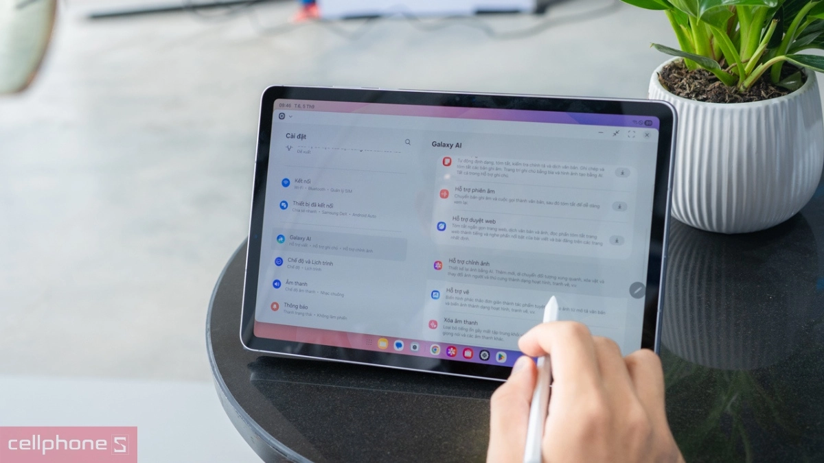 Máy tính bảng Samsung Galaxy Tab S11 WiFi sở hữu AI thông minh