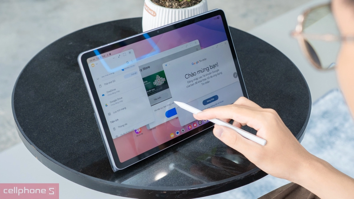 Máy tính bảng Samsung Galaxy Tab S11 WiFi được trang bị chip MediaTek Dimensity 9400+