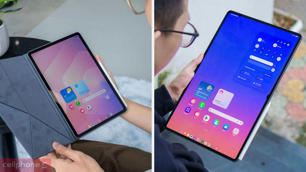 So sánh Samsung Galaxy Tab S11 và Tab S11 Ultra về thiết kế và cấu hình