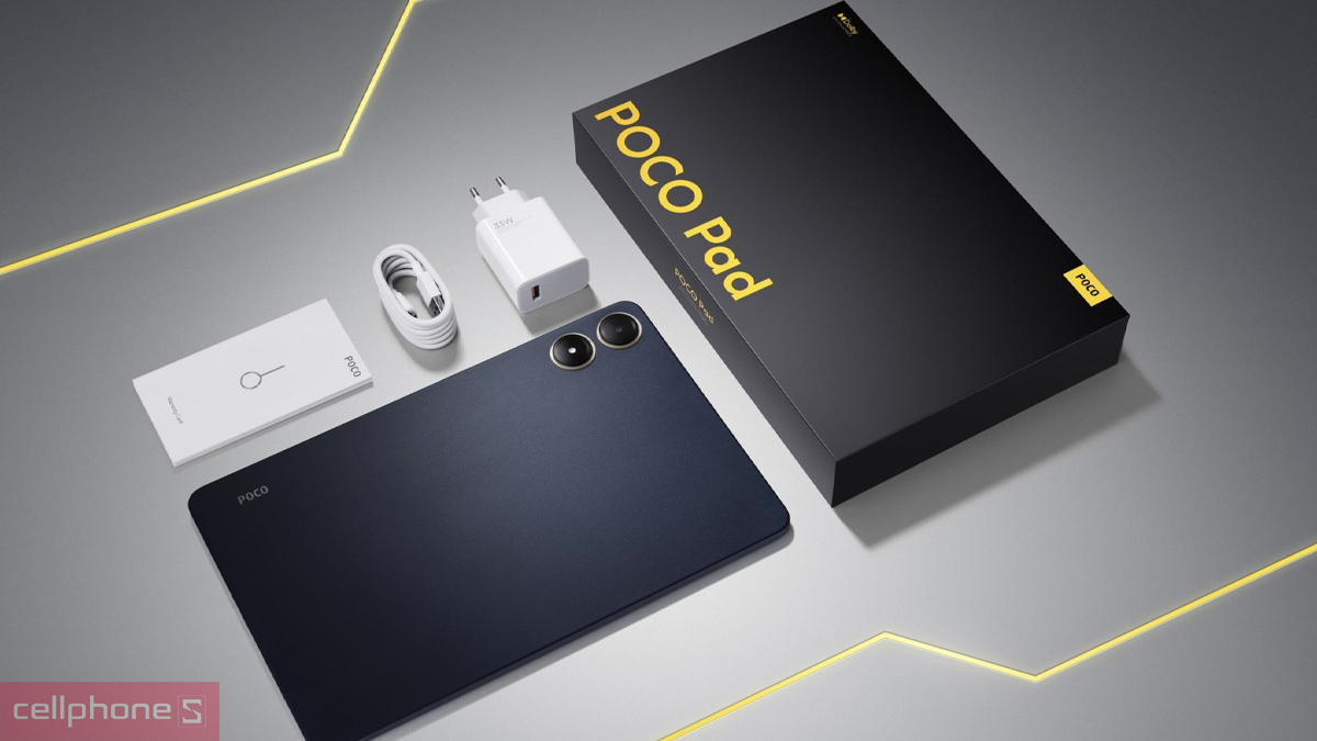 Xiaomi POCO Pad phù hợp cho học sinh và sinh viên nhờ màn hình lớn và pin bền bỉ