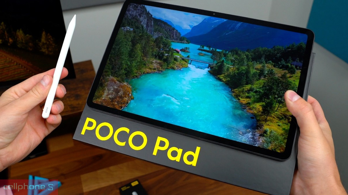 Xiaomi POCO Pad tích hợp HyperOS và các tính năng kết nối trong hệ sinh thái Xiaomi
