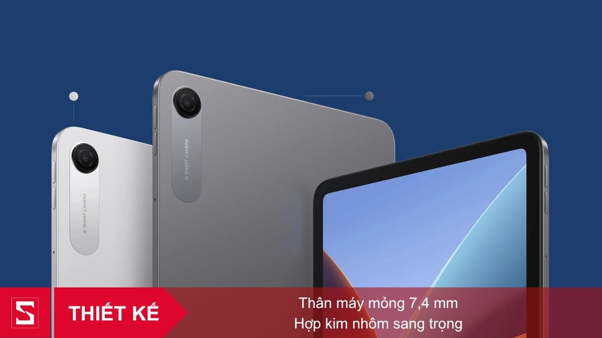 Thiết kế máy tính bảng Xiaomi Redmi Pad 2 9.7 inch
