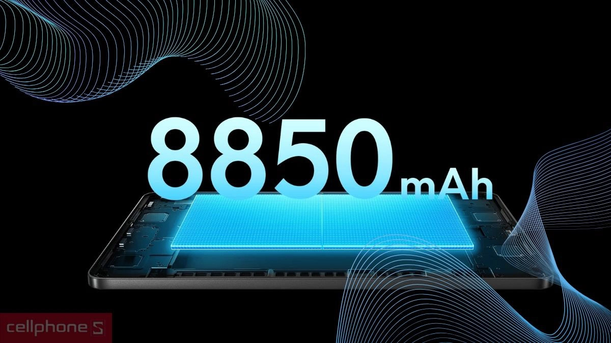 Máy tính bảng Xiaomi Poco Pad X1 sử dụng pin dung lượng lớn
