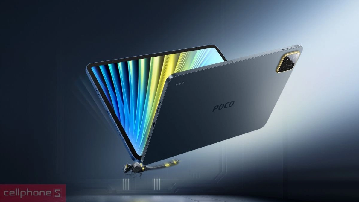 Máy tính bảng Xiaomi Poco Pad X1 hỗ trợ đầy đủ các kết nối phổ biến