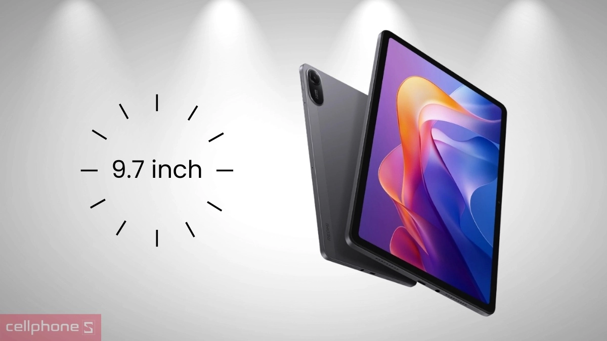Thiết kế máy tính bảng Xiaomi Redmi Pad 2 9.7 inch
