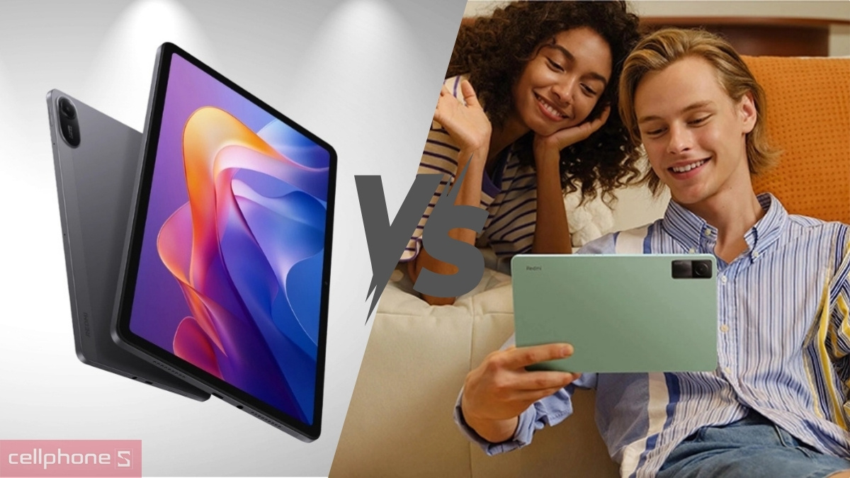 So sánh Xiaomi Redmi Pad 2 9.7 inch và Redmi Pad  