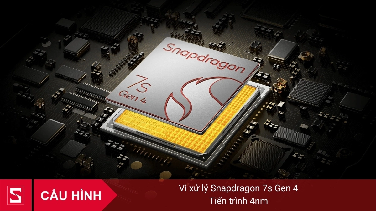 Máy tính bảng Xiaomi Redmi Pad 2 Pro được trang bị bộ vi xử lý Snapdragon 7s Gen 4