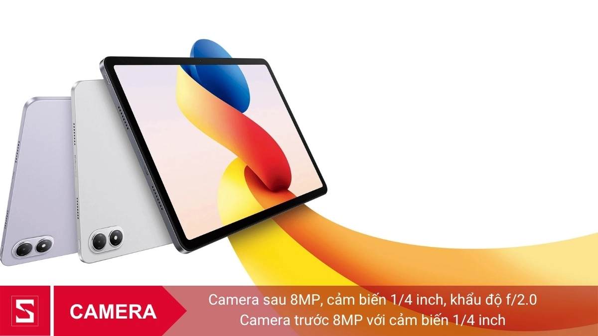 Camera máy tính bảng Xiaomi Redmi Pad 2 Pro 