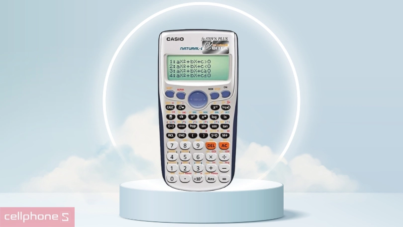 Máy tính Casio fx-570vn plus - Thiết kế bền bỉ với đa dạng chức năng tính toán