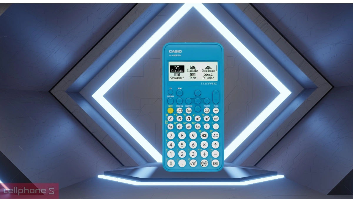 Casio fx-880BTG hỗ trợ tính toán ma trận, vectơ, phương trình và thống kê khoa học