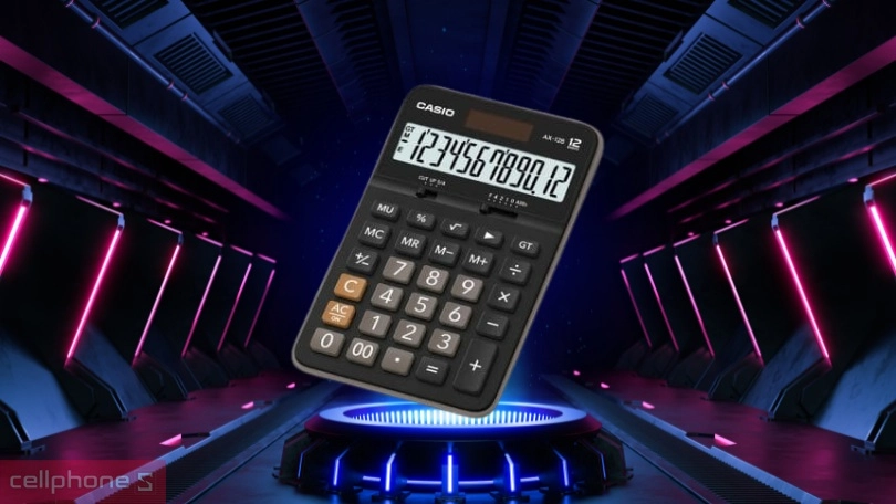 Thiết kế máy tính cầm tay Casio AX-120B