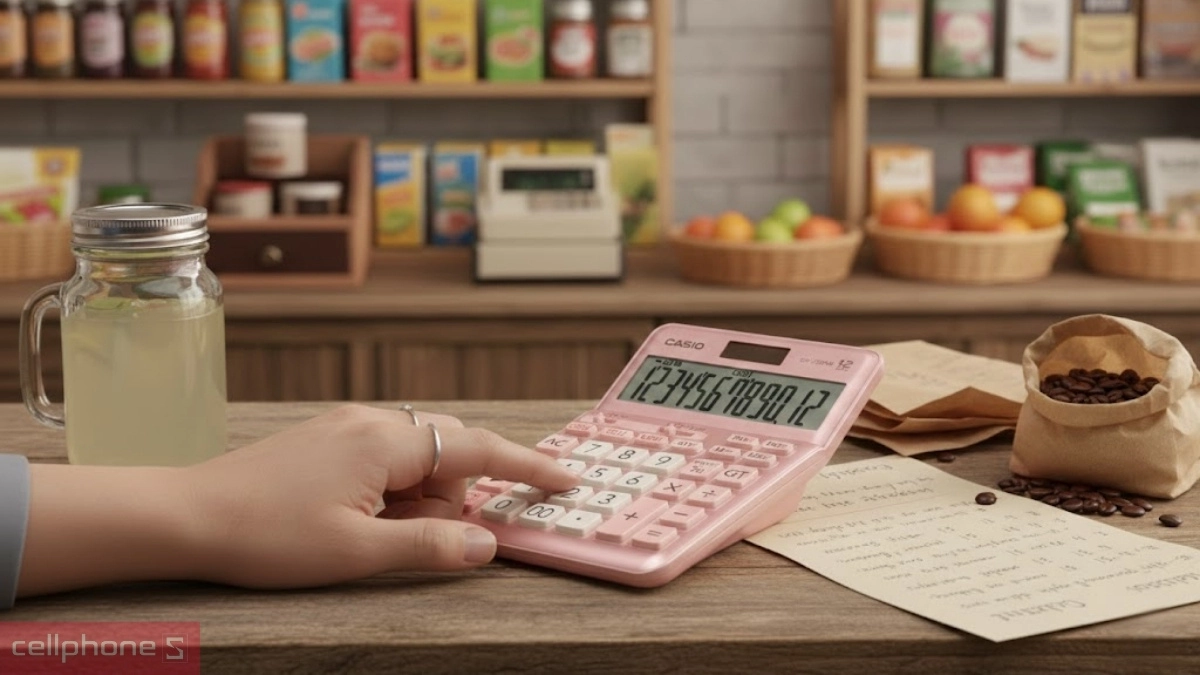 Chức năng máy tính cầm tay Casio DF-120FM