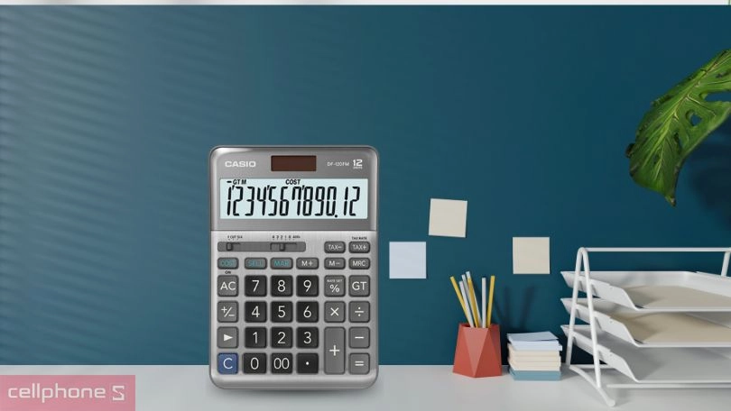 Thiết kế máy tính Casio DF120FM