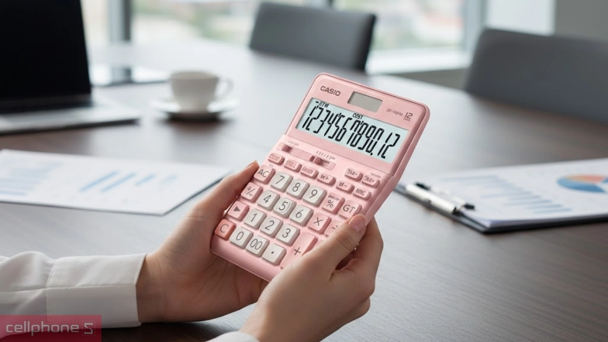 Dung lượng pin máy tính cầm tay Casio DF-120FM