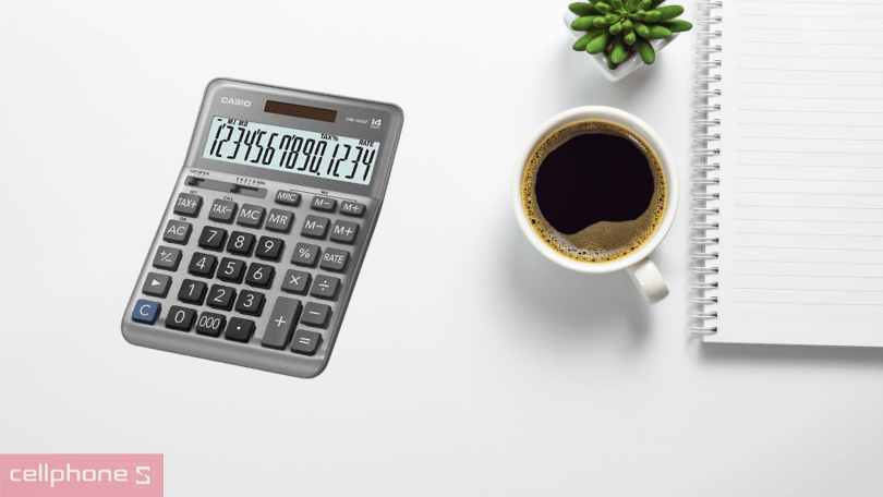 Thiết kế máy tính cầm tay Casio DM1400F