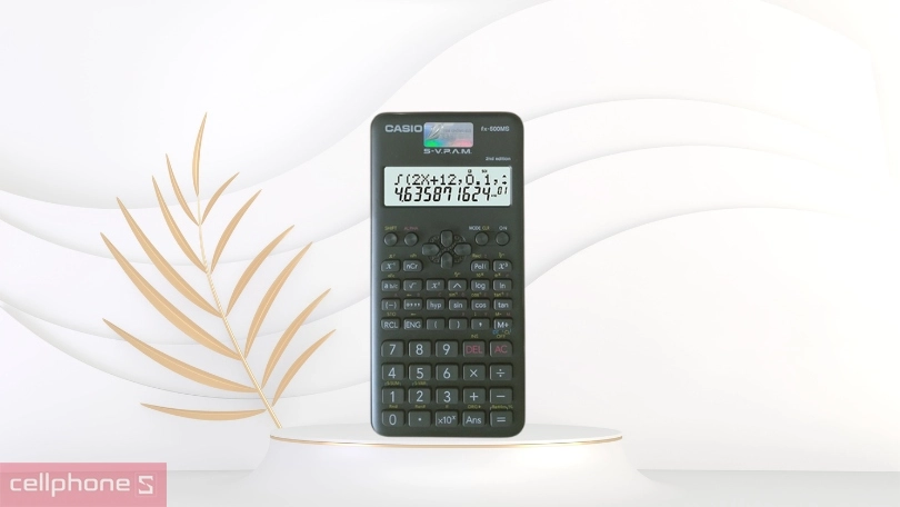 Máy tính cầm tay Casio FX500MS (NEW) - Máy tính tích hợp đa dạng chức năng giải toán