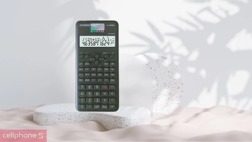 Máy tính cầm tay Casio FX500MS (NEW) - Máy tính tích hợp đa dạng chức năng giải toán