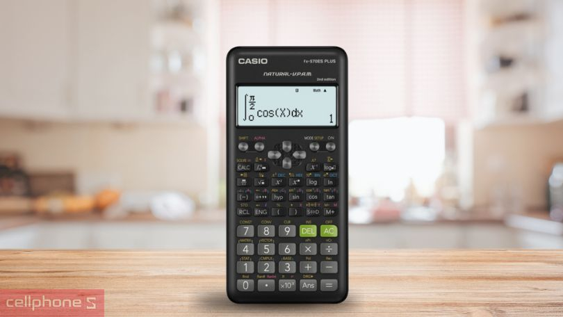 Máy tính cầm tay Casio FX 570 ES Plus New bền bỉ, chính xác